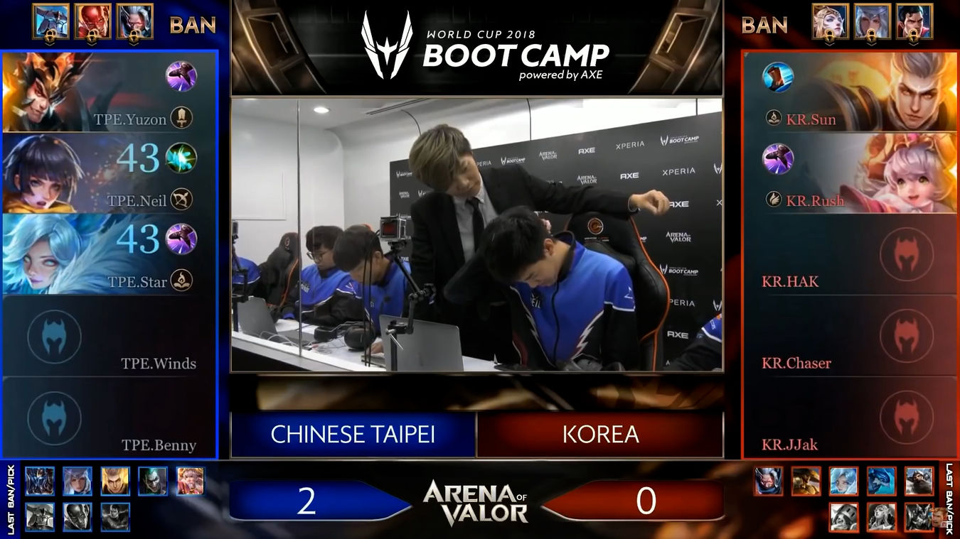 SPORTS RECAP - ARENA OF VALOR - BOOTCAMP